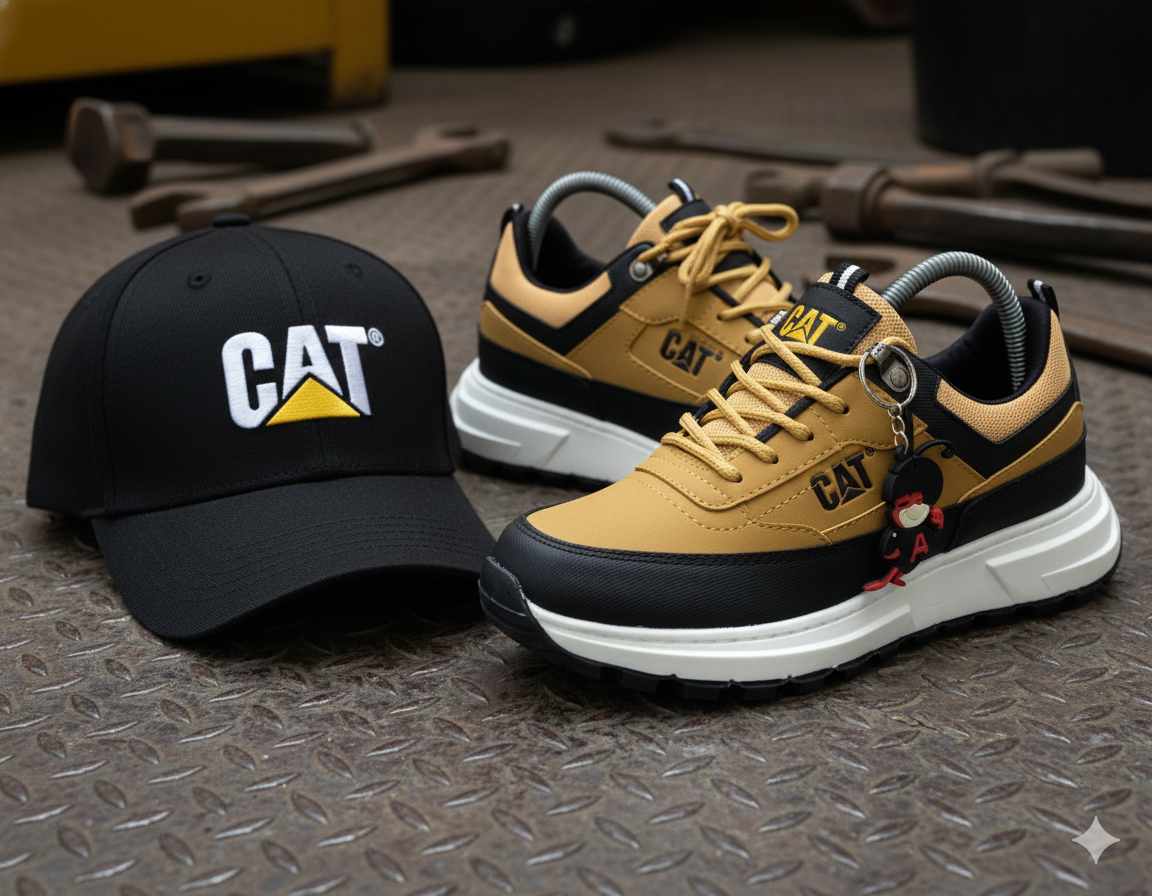 TENIS CAT + GORRA Y LLAVERO GRATIS