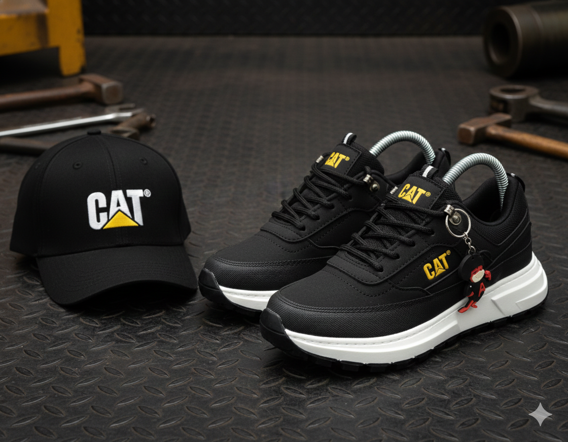 TENIS CAT + GORRA Y LLAVERO GRATIS