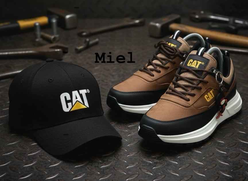 TENIS CAT + GORRA Y LLAVERO GRATIS