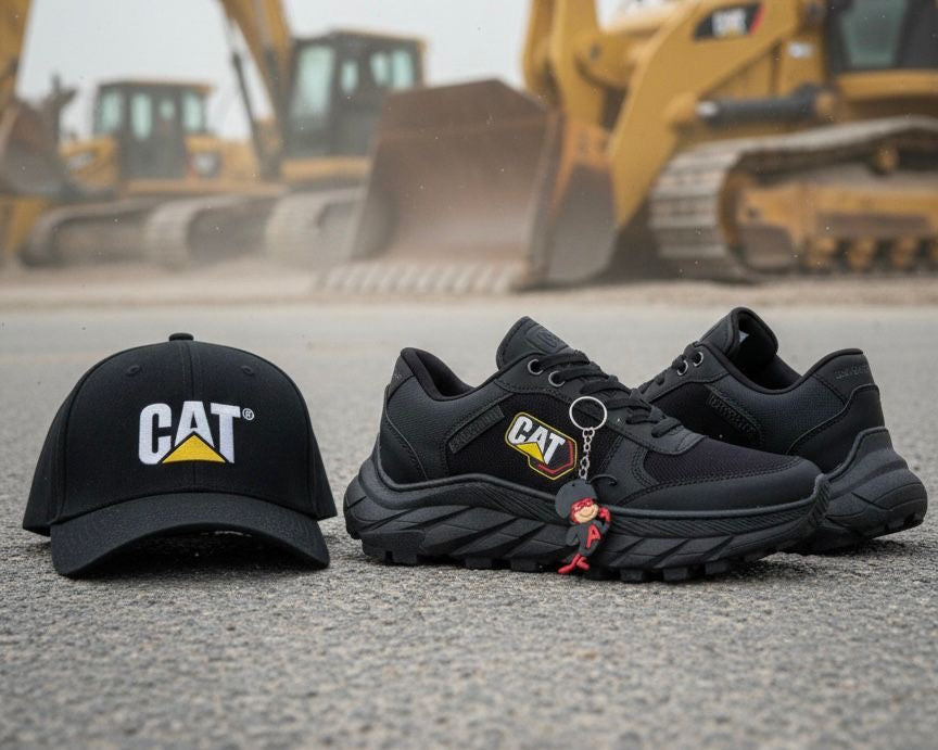 TENIS CAT TRAICTOR + GORRA Y LLAVERO GRATIS