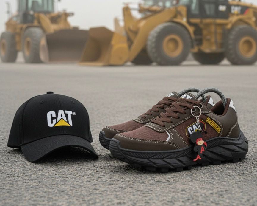 TENIS CAT TRAICTOR + GORRA Y LLAVERO GRATIS