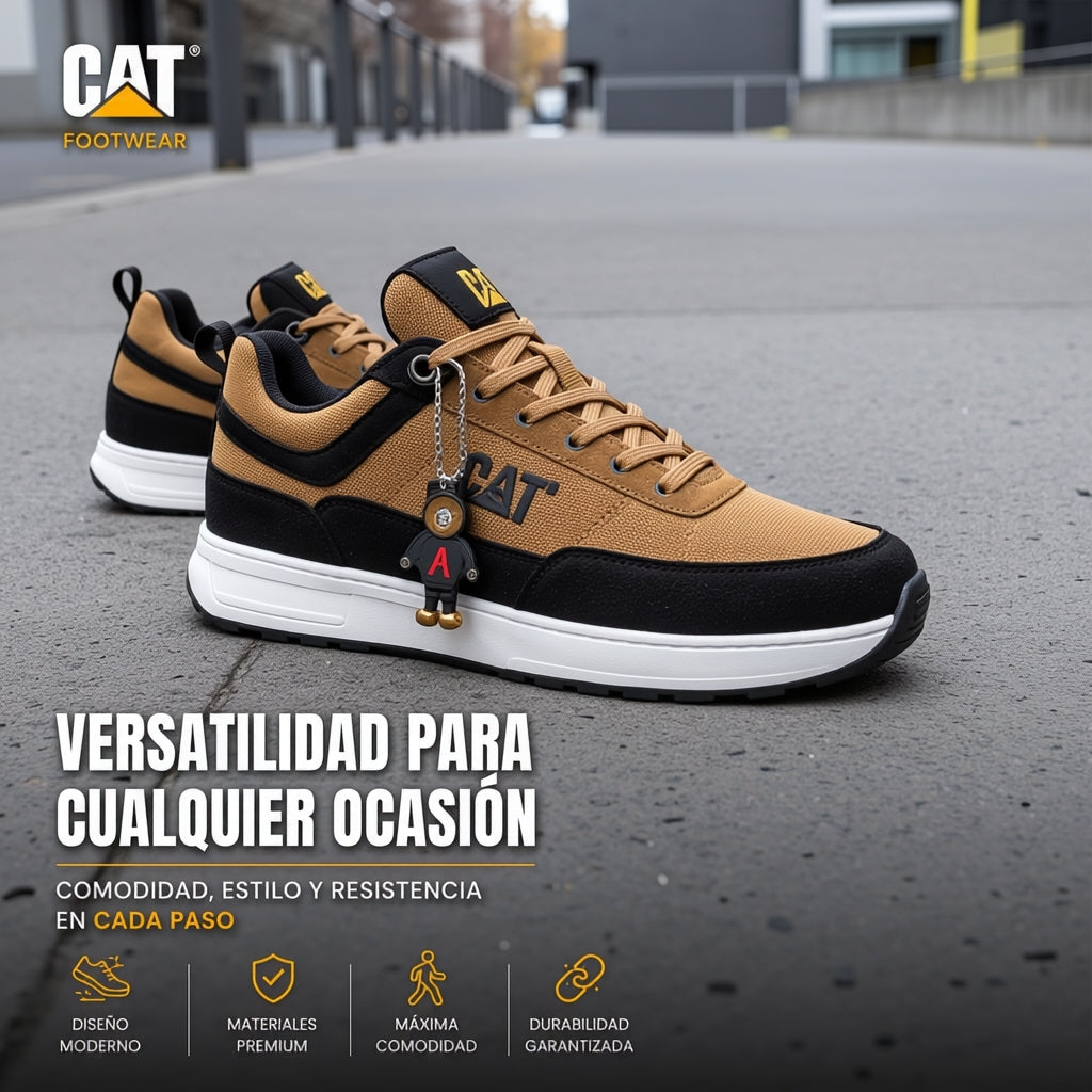 TENIS CAT + GORRA Y LLAVERO GRATIS