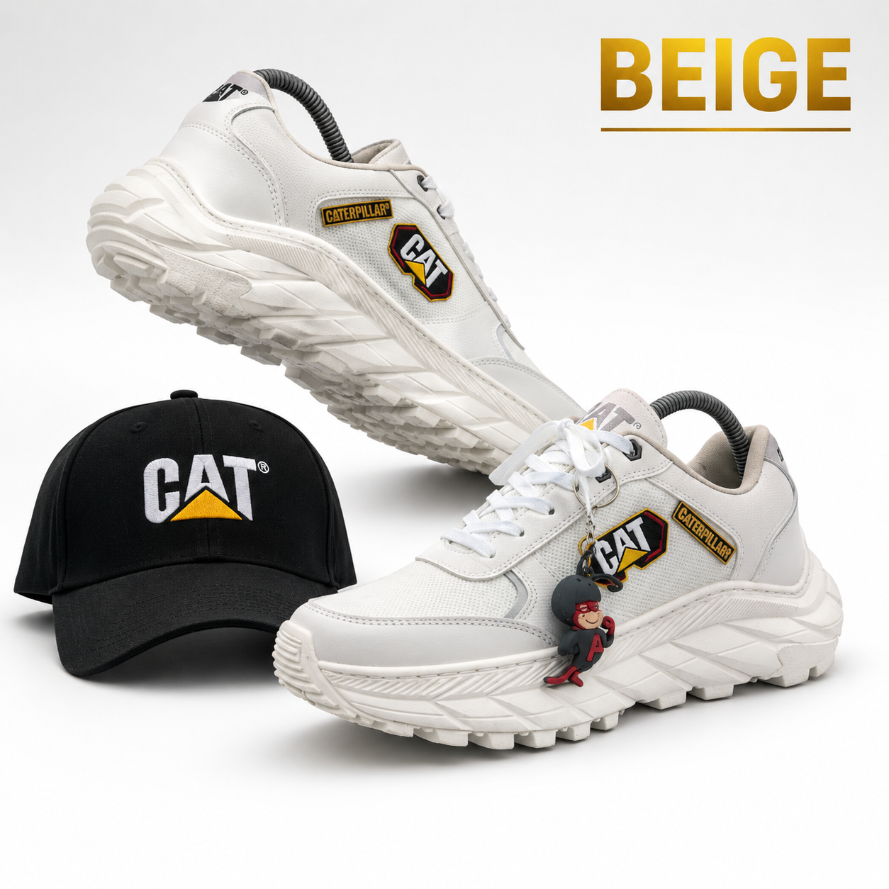 TENIS CAT TRAICTOR + GORRA Y LLAVERO GRATIS