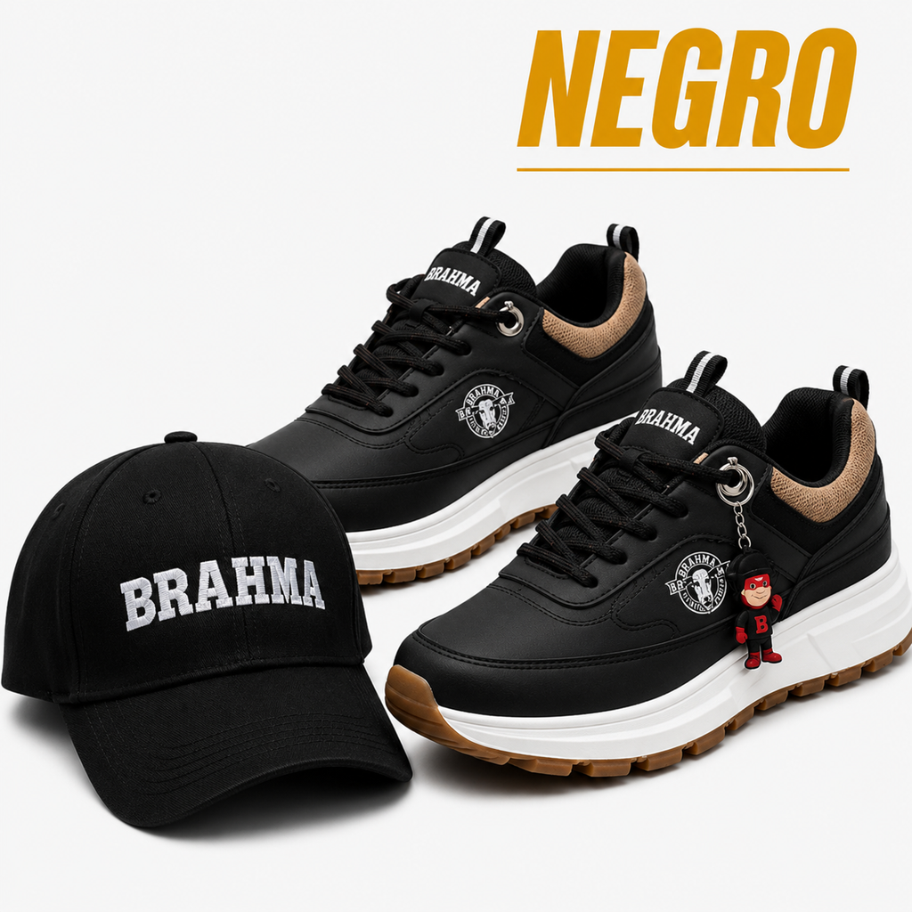 TENIS BRAHMA + GORRA Y LLAVERO GRATIS