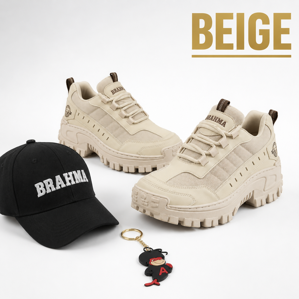 TENIS BRAHMA MOSTER  + GORRA Y LLAVERO GRATIS