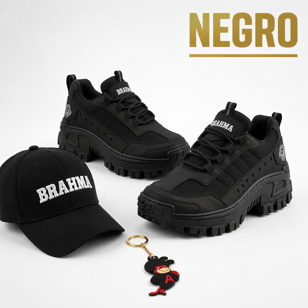 TENIS BRAHMA MOSTER  + GORRA Y LLAVERO GRATIS