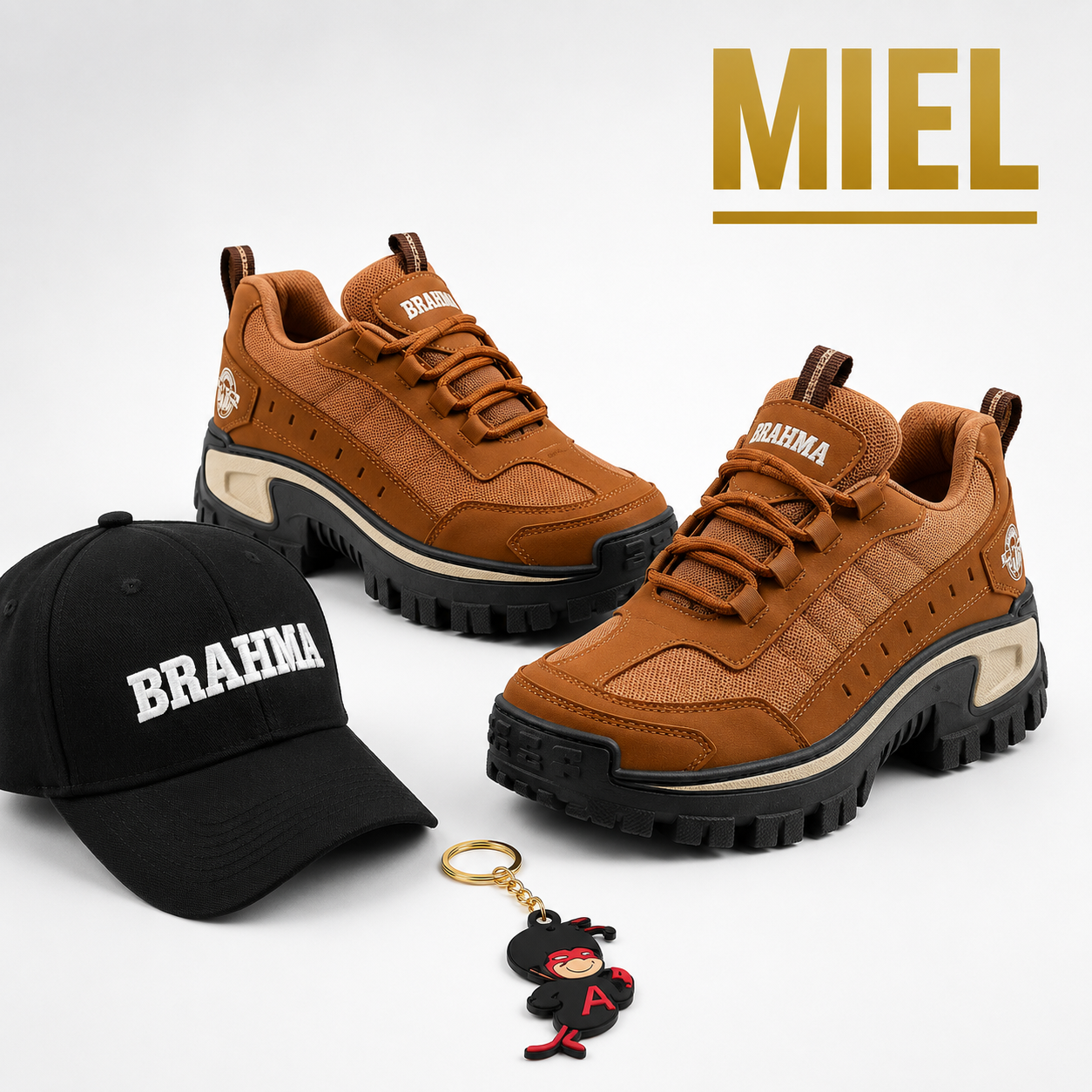 TENIS BRAHMA MOSTER  + GORRA Y LLAVERO GRATIS