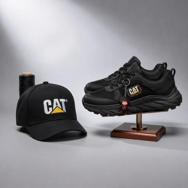 TENIS CAT TRAICTOR + GORRA Y LLAVERO GRATIS